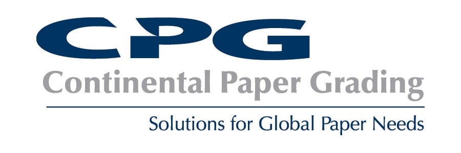 Continental Paper Grading Logo. The tagline reads Solutions for Global Paper Needs